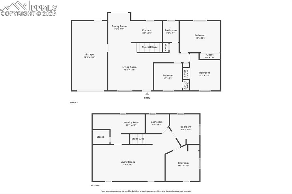 Combined floor plan