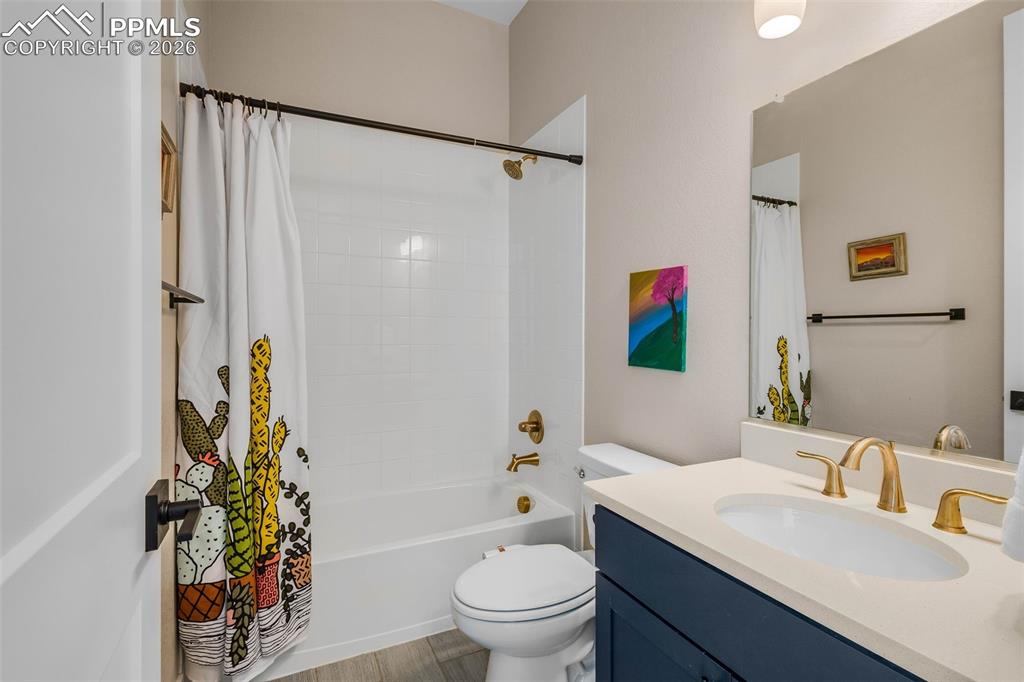 full bathroom on the main level