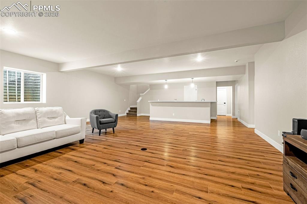 *HUGE* basement lower level 