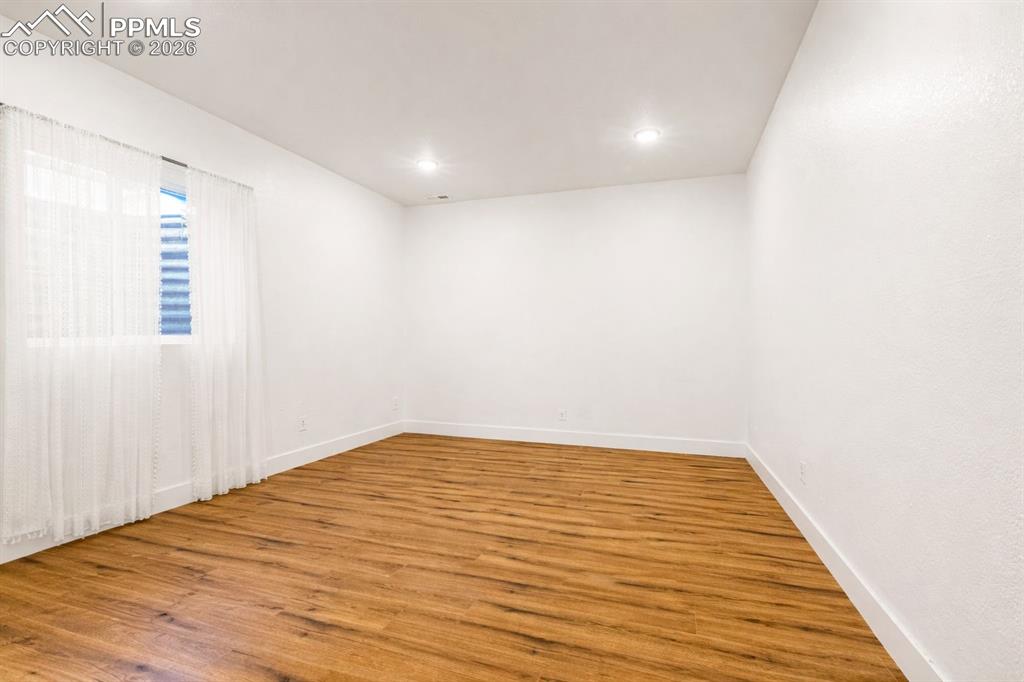 huge lower level bedroom 