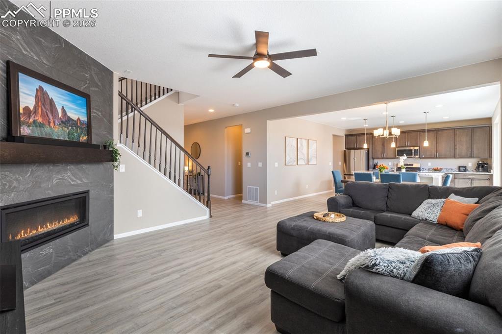 Spacious open floorplan 