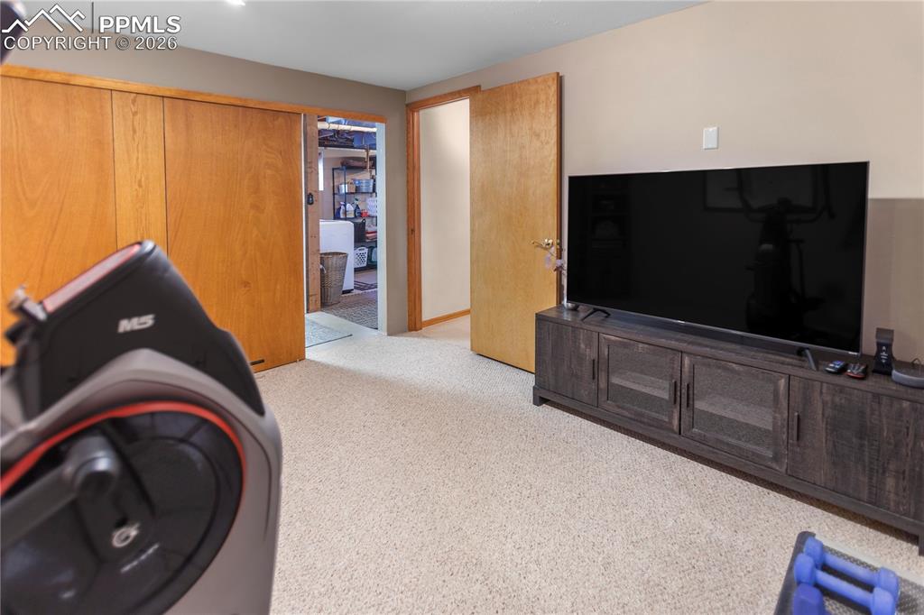 Lower Level Workout room office - Office - Non Conforming Bedroom 4