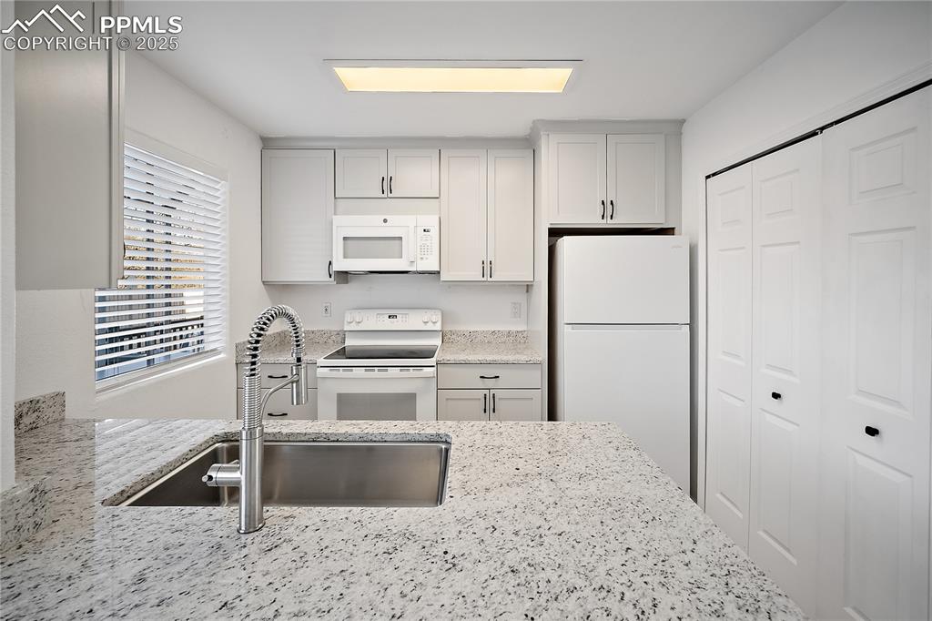 New cabinetry and granite countertops