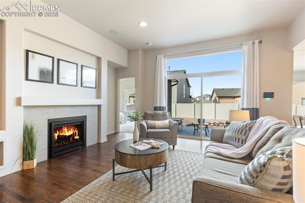 Alternate view of main-level bedroom or office space, ideal for guests or remote work.