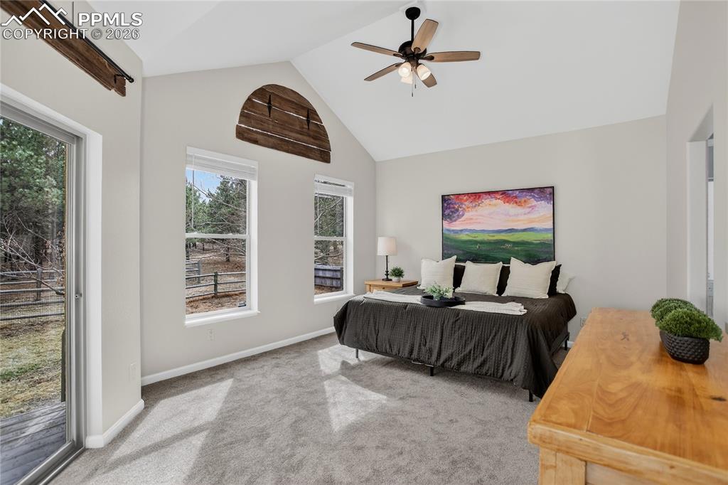 Main level primary suite