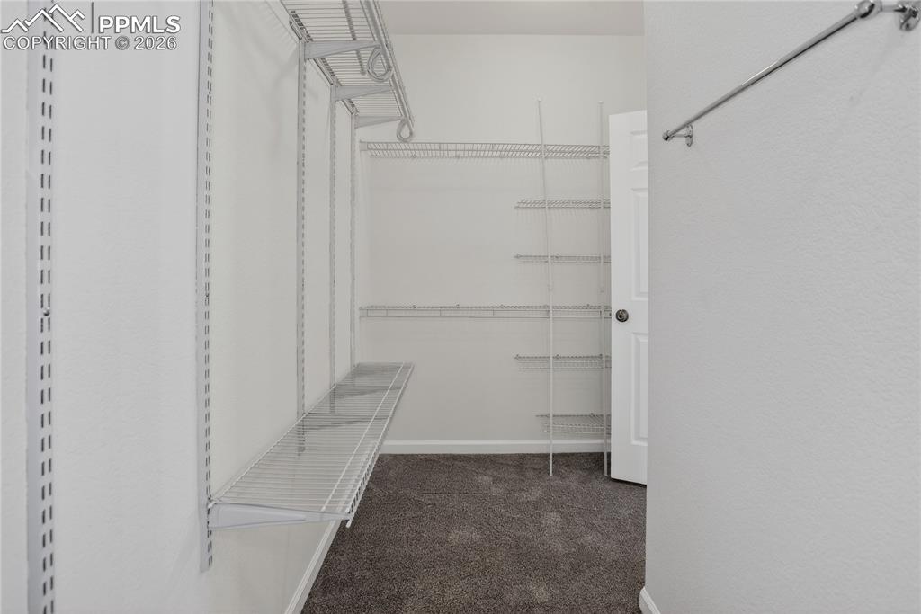 Primary walk-in closet