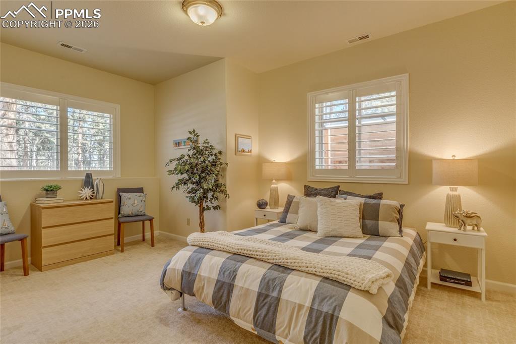 Another great basement bedroom.