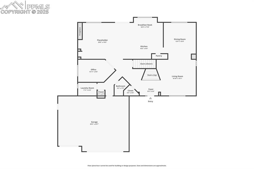 View of room layout