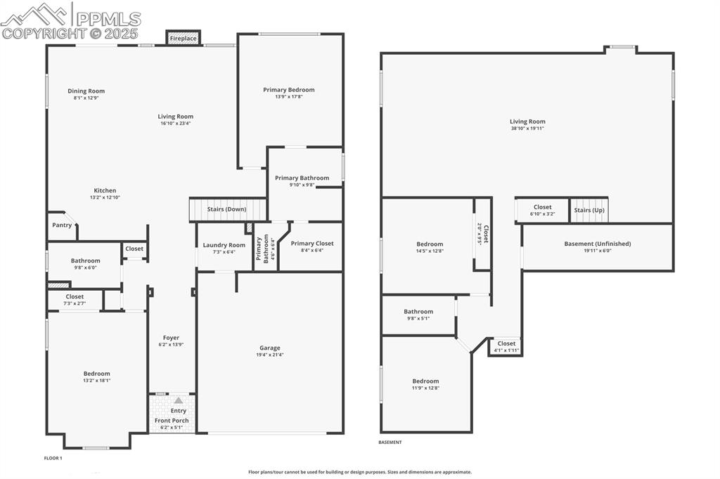 Combined floor plan