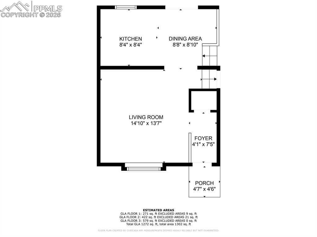 Main Level Floor Plan