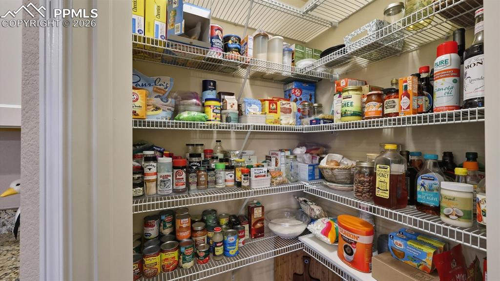 Large Kitchen pantry.