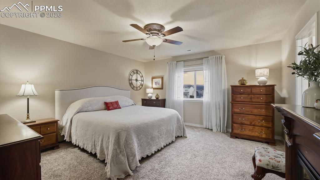 Upper Level Primary Bedroom.