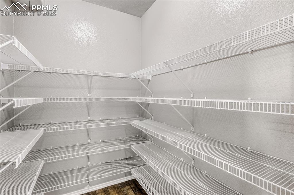 View of storage area