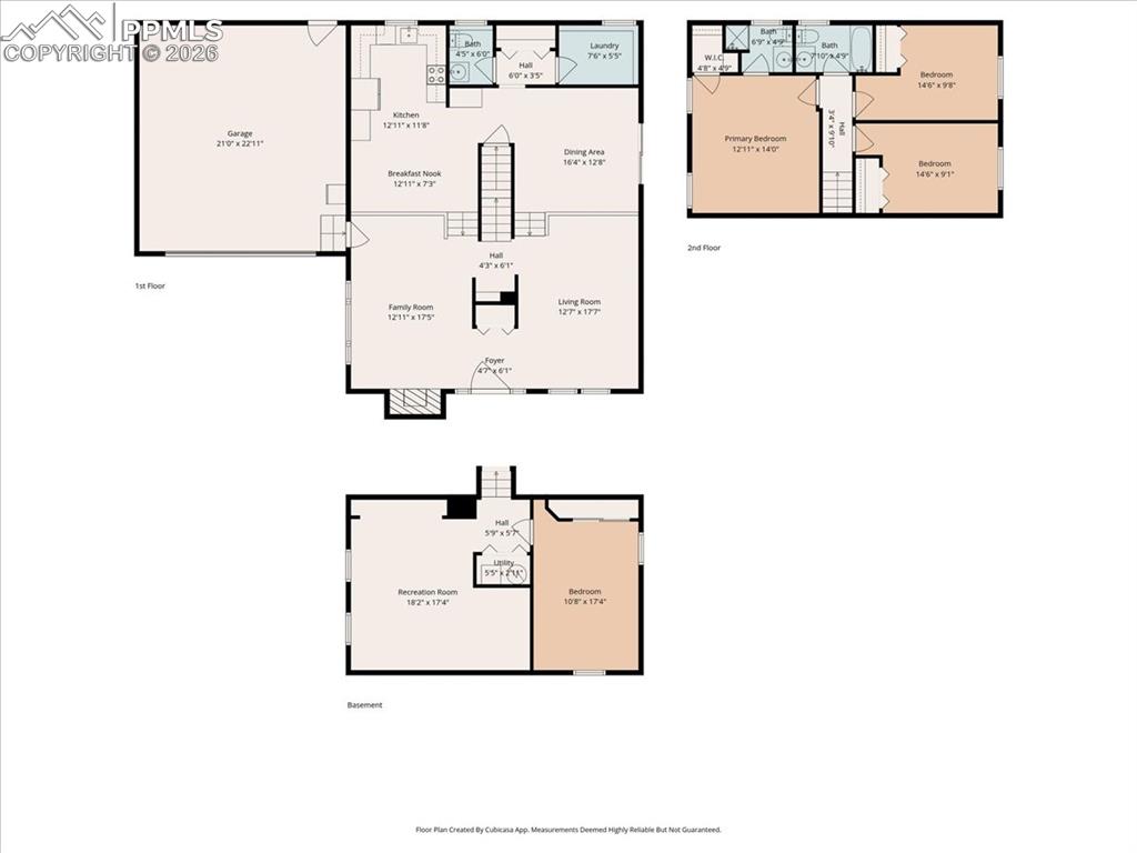 View of home floor plan