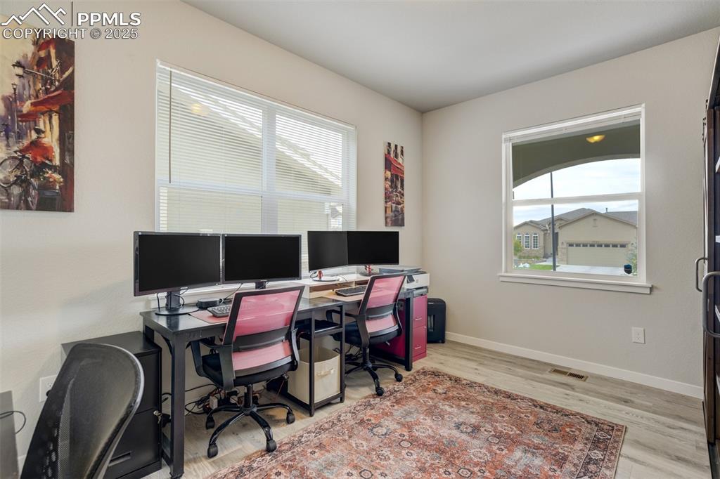 Dedicated office space