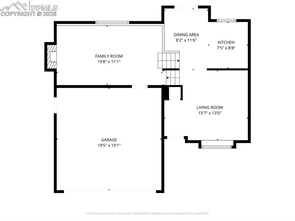 Main Level Floor Plan