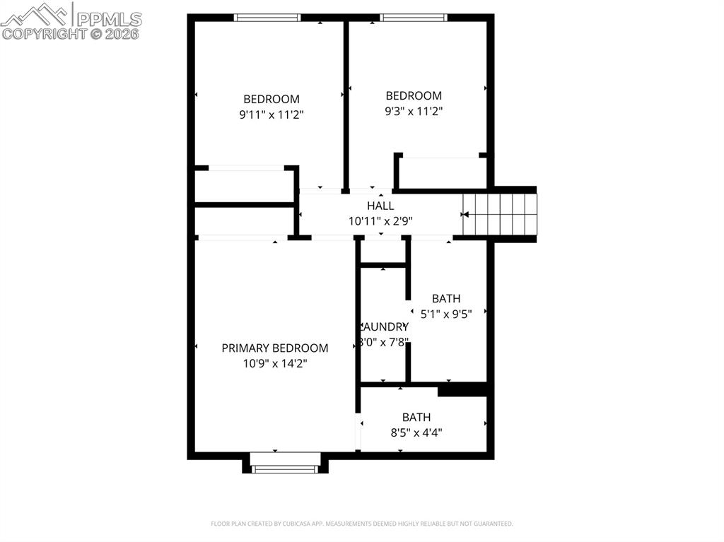Upper Lever Floor Plan