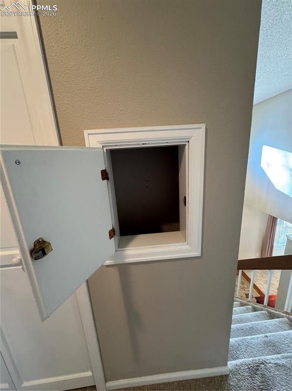 Laundry Shoot outside Primary Bedroom Suite.