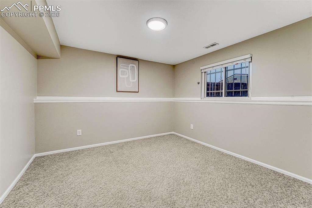 Large 1 of 3 bedroom options in basement