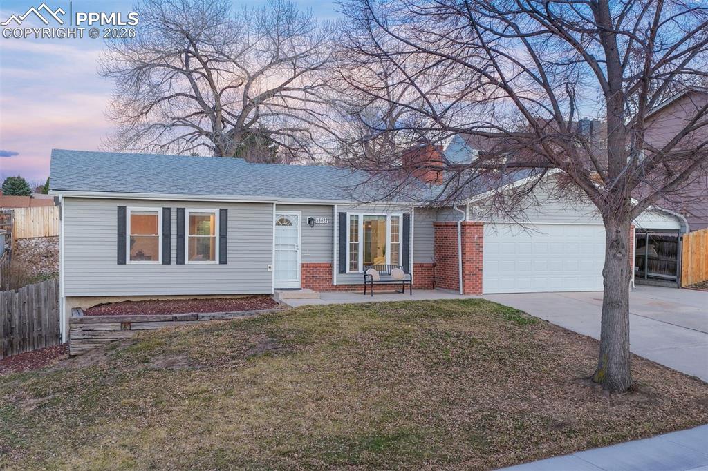 Beautiful from yard and patio