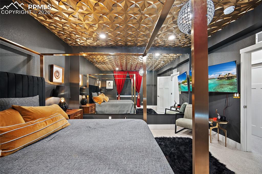 Lower-level Bedroom. 