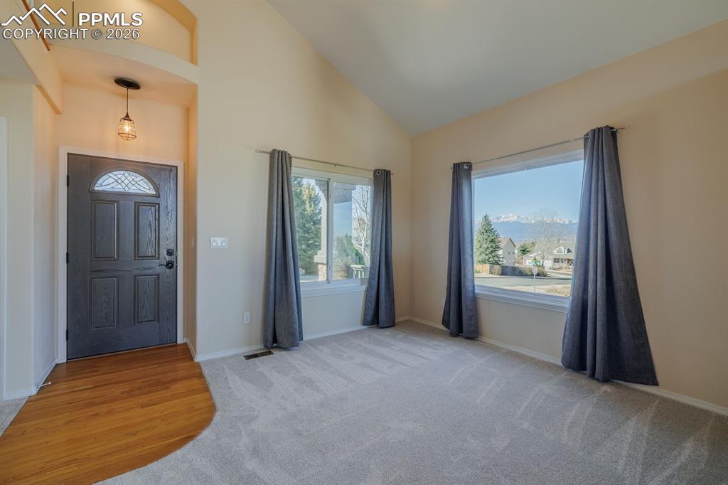 See Pikes Peak from this Living Room Window