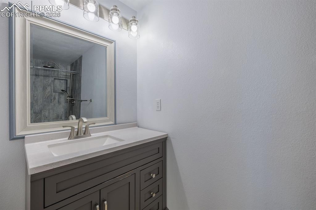 Remodeled Basement Bathroom