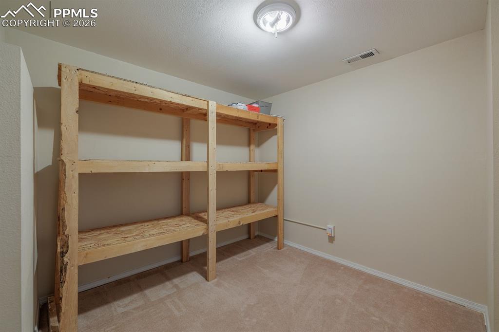 Basement Storage Room