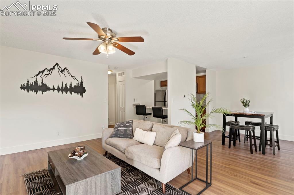 Unit 227 has modern updates and plenty of natural light