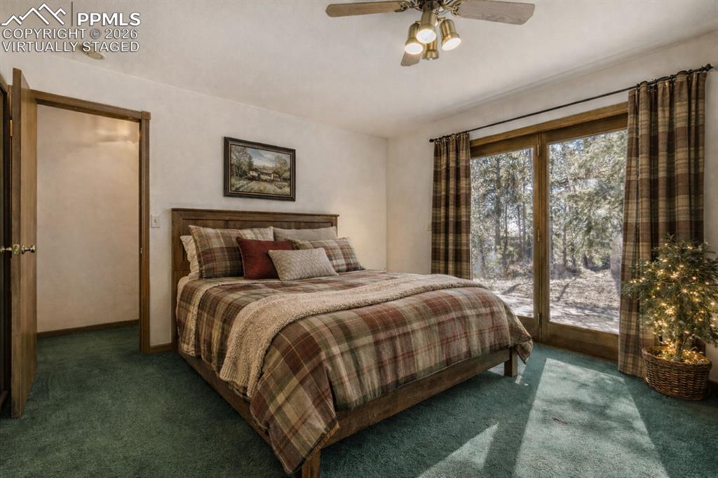 Virtually Staged Bedroom