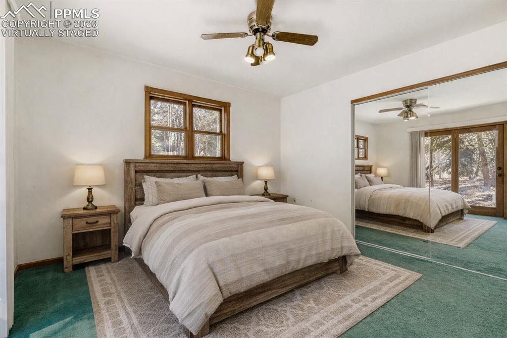 Virtually Staged Bedroom