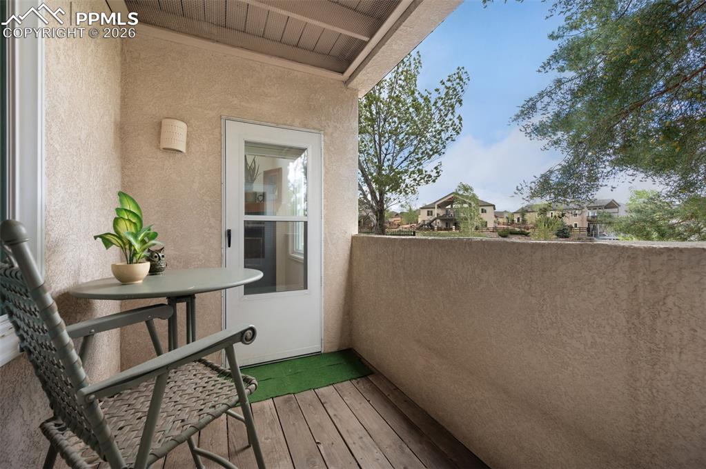 Primary Bedroom Balcony