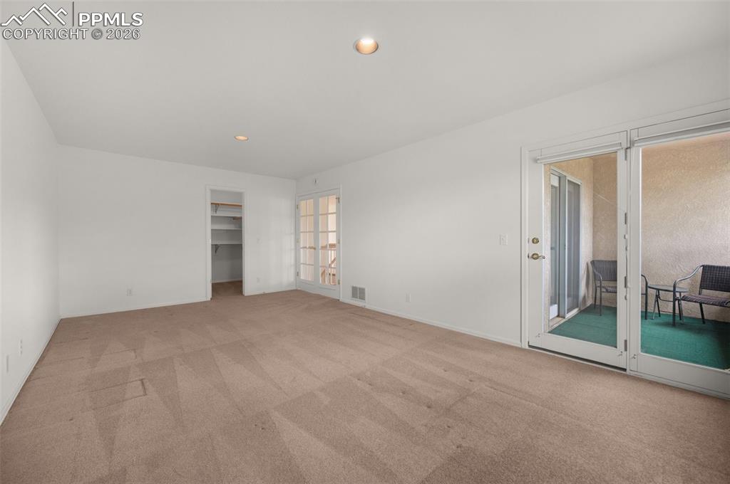 Upper level Office/Bedroom with a Balcony