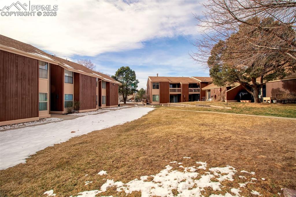 Back of the confo from a distance