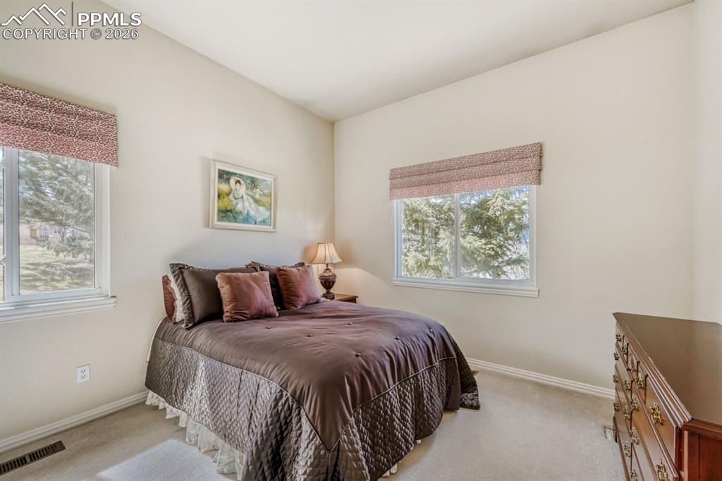 Second main level bedroom