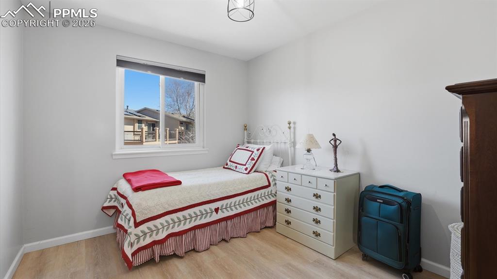 Upper Level Bedroom #2 has LVP flooring.