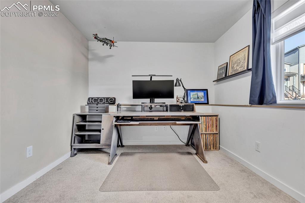 Bonus room - walk in closet, garden level, carpeted
