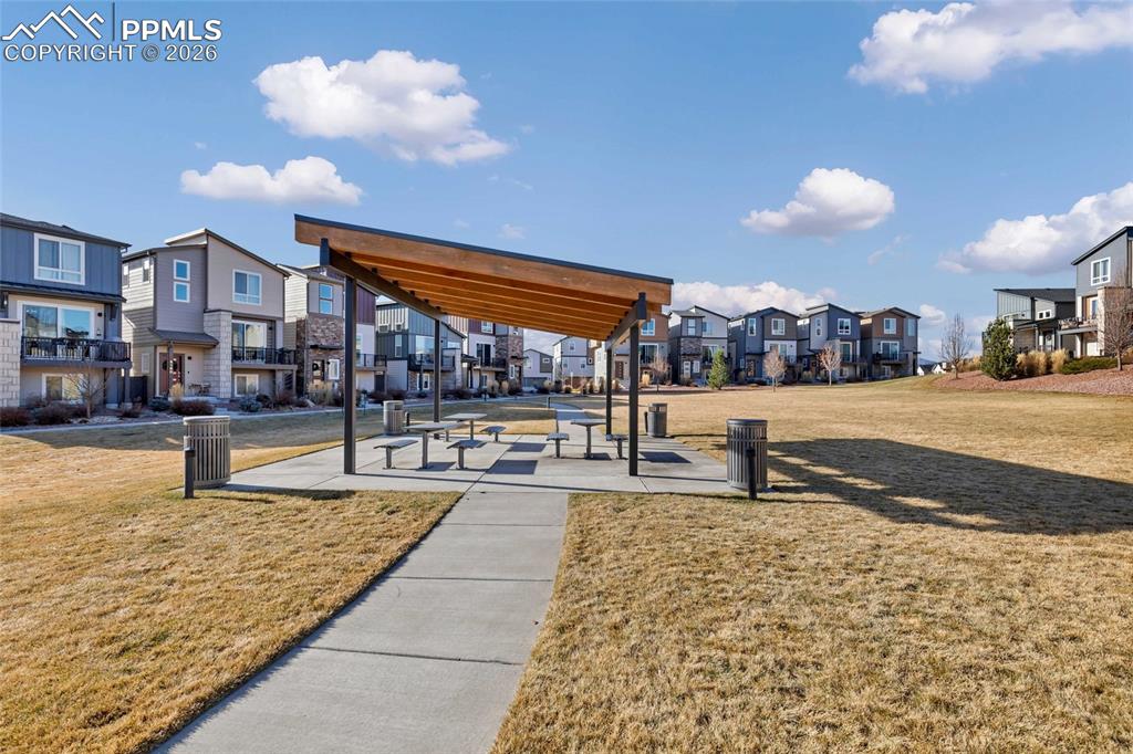 Community picnic areas