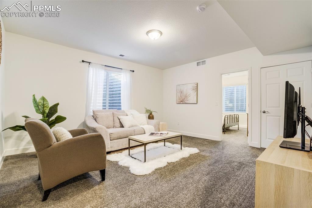 Relax at the end of the day with your favorite show. 