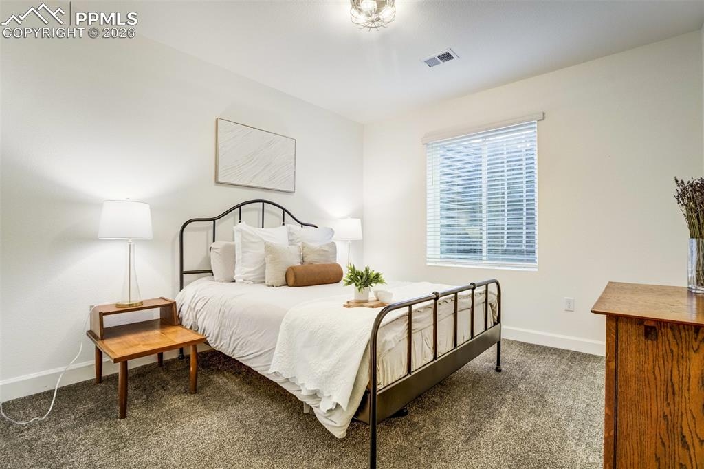 The 5th bedroom in the basement is very large. 