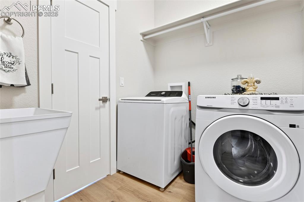 Laundry Room with Deep Laundry Sink