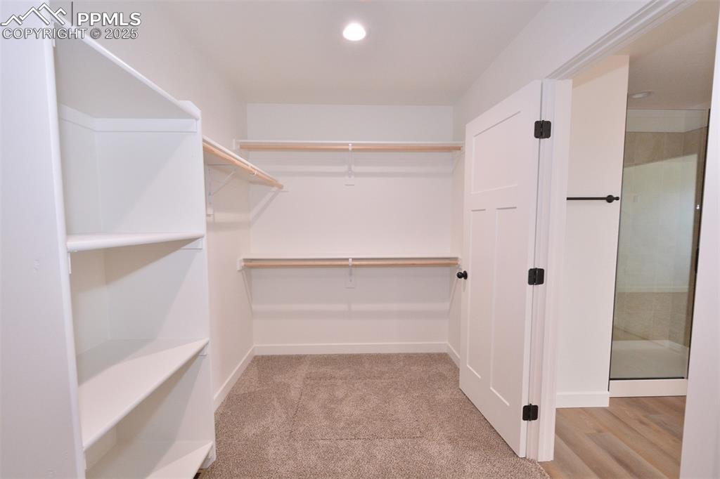 Primary Bedroom walk in closet