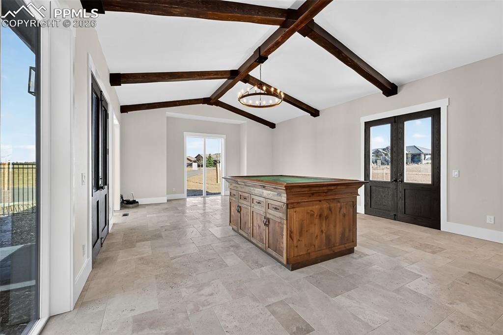 Flex-Room (3rd Bedroom, Office, Art Studio, Library, Gym). Complete with 3/4 Bath and Walk-in Closet.