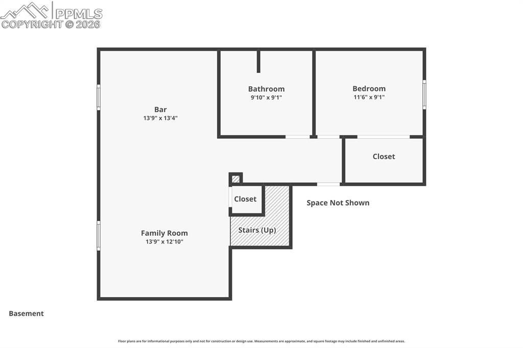 View of floor plan / room layout