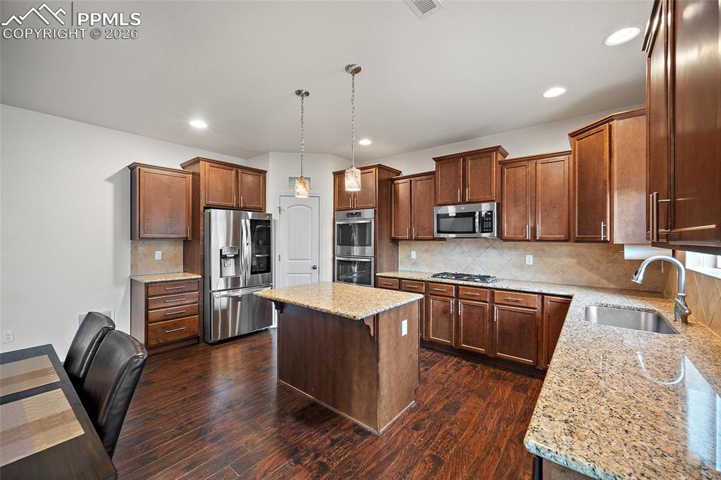 Large kitchen open floor plan!  