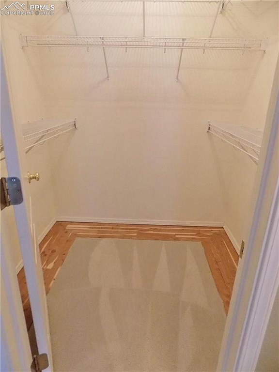 Walk-in cedar lined closet