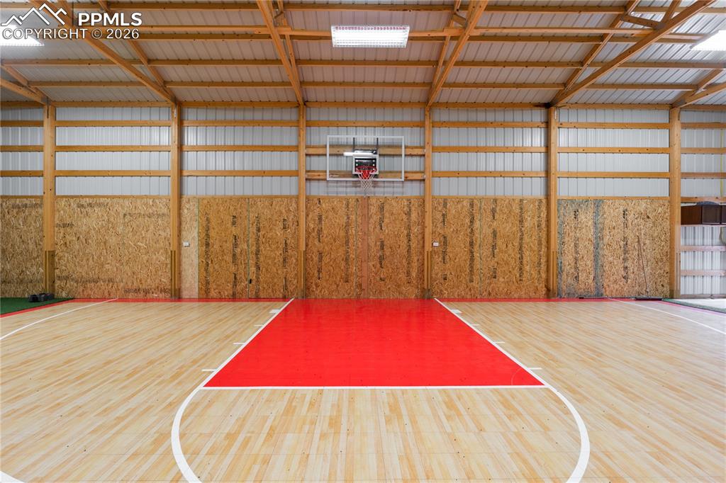 The outdoor sport court (in building number 2) could be used for MANY things, including additional storage.