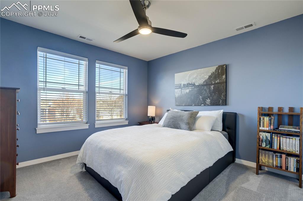 Upper level bedroom.