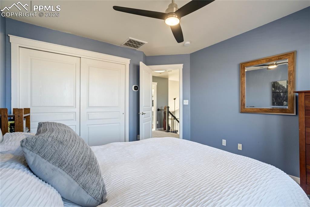 Upper level bedroom.