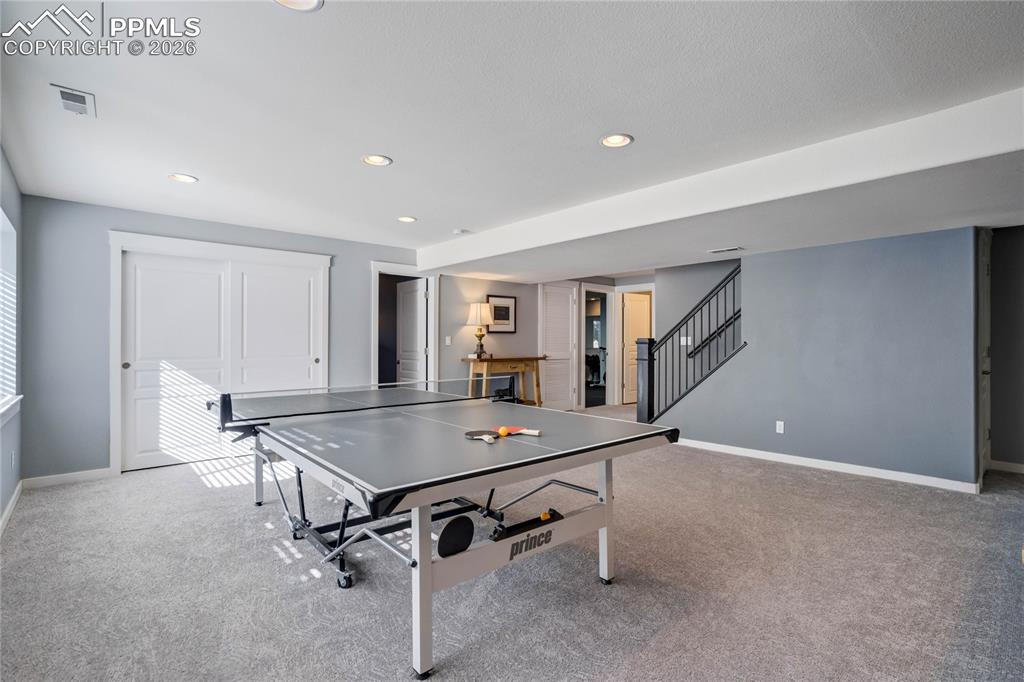 Spacious lower level offers plenty of opportunities.